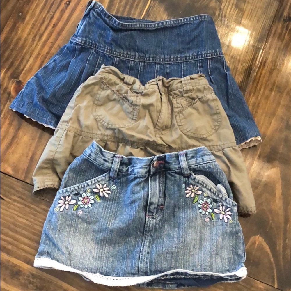 Collection of 3 skirts. Size 6X